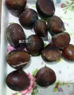 Make Baked chestnuts step 0