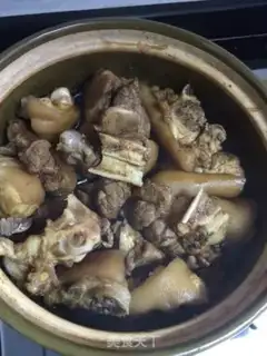 Make Pig-foot vinegar step 3
