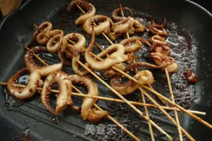 Make Soy squid shaving step 4