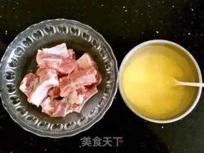 Make Rice sauce veal ribs step 0