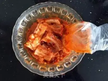 Make Rice sauce veal ribs step 4