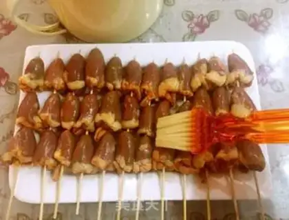 Make Roast chicken heart string step 8