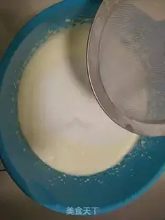 Make Sesame sponge cake step 3