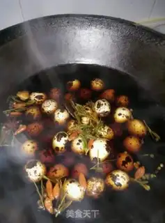 Make Quail eggs step 4
