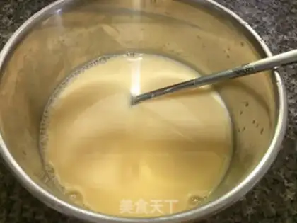 Make Egg pudding step 4