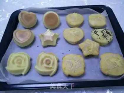 Make Sesame sponge cake step 7