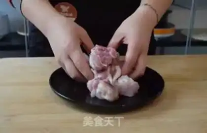 Make Lumpy Chicken Leg step 5