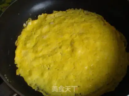 Make Frozen eggskin step 2