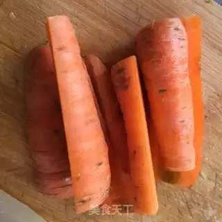 Make Blow up carrot tofuballs step 1