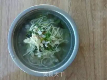 Make Baby shrimp noodles step 2