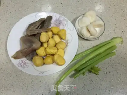 Make Roast rice chicken soup step 0