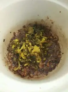 Make A meat tofu sour fan step 7