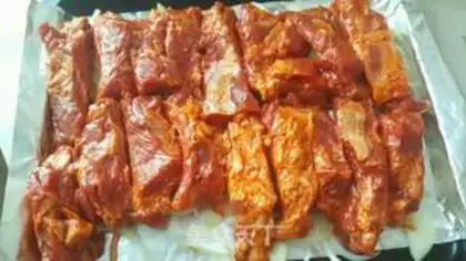 Make Korean cheese ribs step 2