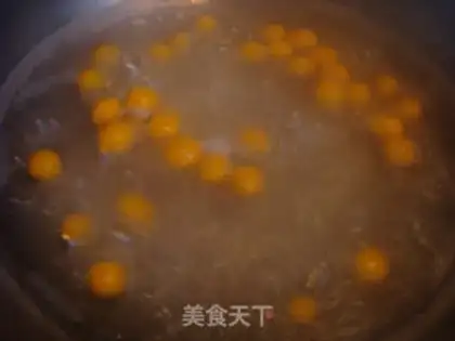 Make Pumpkin Pearl Lotus step 11