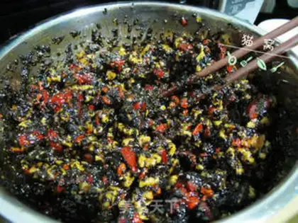 Make walnut sesame date ointment step 9