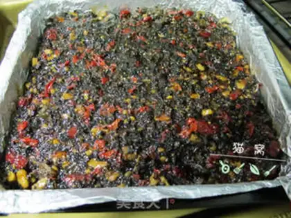 Make walnut sesame date ointment step 10