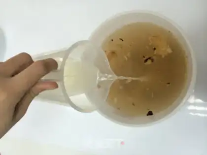 Make Throat and yeast step 7