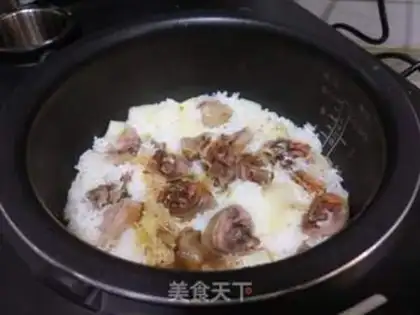 Make Potato chicken step 5