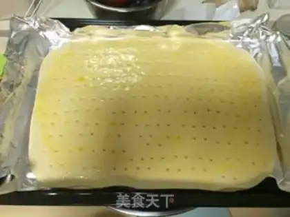 Make Bacon pizza step 1