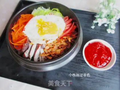 Make Rock pan rice step 5