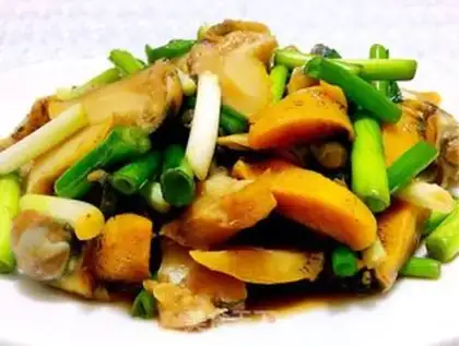 Make Snack and fake abalone step 20