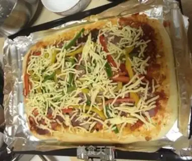 Make Bacon pizza step 3