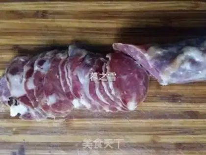 Make Spicy intestines step 3