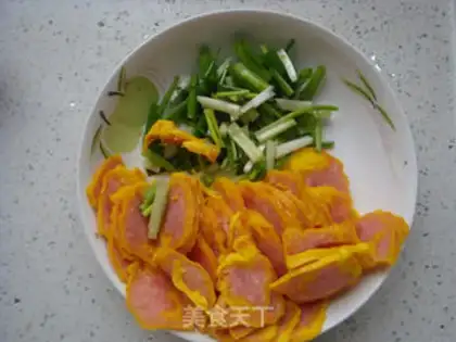 Make Frozen intestines step 1