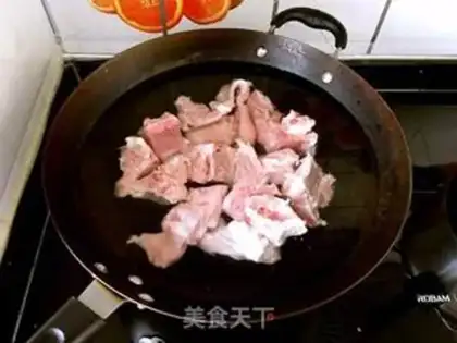 Make Red bean rice spinal soup step 2