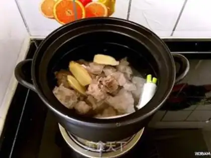 Make Red bean rice spinal soup step 3