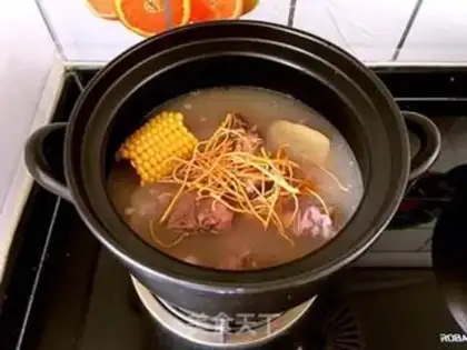 Make Red bean rice spinal soup step 4