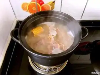 Make Red bean rice spinal soup step 5