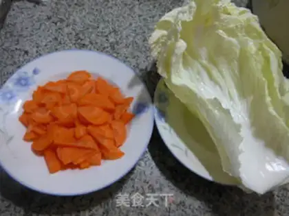 Make Carrot and cabbage step 0