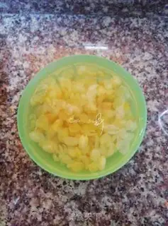Make Peach soap horns, silver spoons step 2