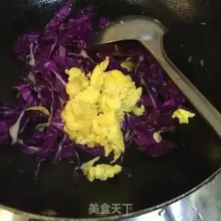 Make ♪ ♪ ♪ Blue fried eggs ♪ step 5
