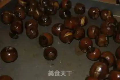 Make Baked chestnuts step 3