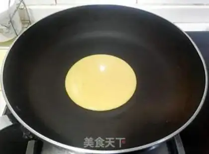 Make ♪ ♪ ♪ Blue fried eggs ♪ step 6