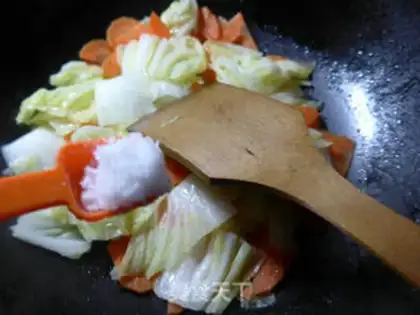 Make Carrot and cabbage step 5