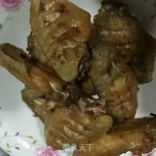 Make Sweet fried chicken wings step 3