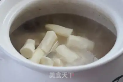 Make Lian Qianshan pharmaceuum soup step 6
