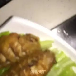 Make Sweet fried chicken wings step 4