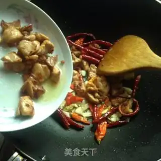 Make Spicy chicken step 6