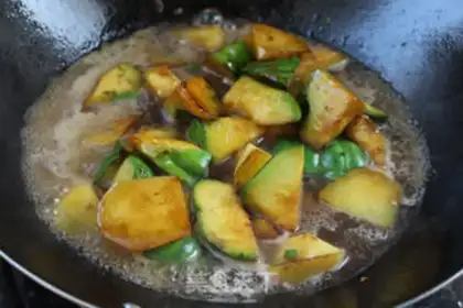 Make Pumpkin potatoes step 4