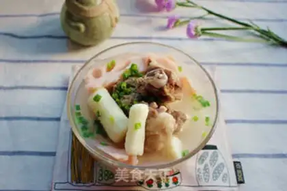 Make Lian Qianshan pharmaceuum soup step 8