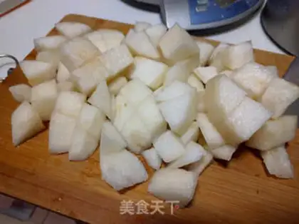 Make Honey pears juice step 0