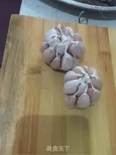 Make A garlic fan with a shrimp step 4
