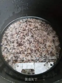 Make Coarse rice of three colours step 3