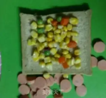 Make Simple toast pizza step 1