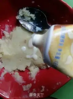 Make Mashed potato fruit salad step 2