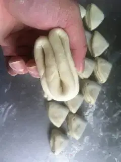 Make Pig bean rolls step 25